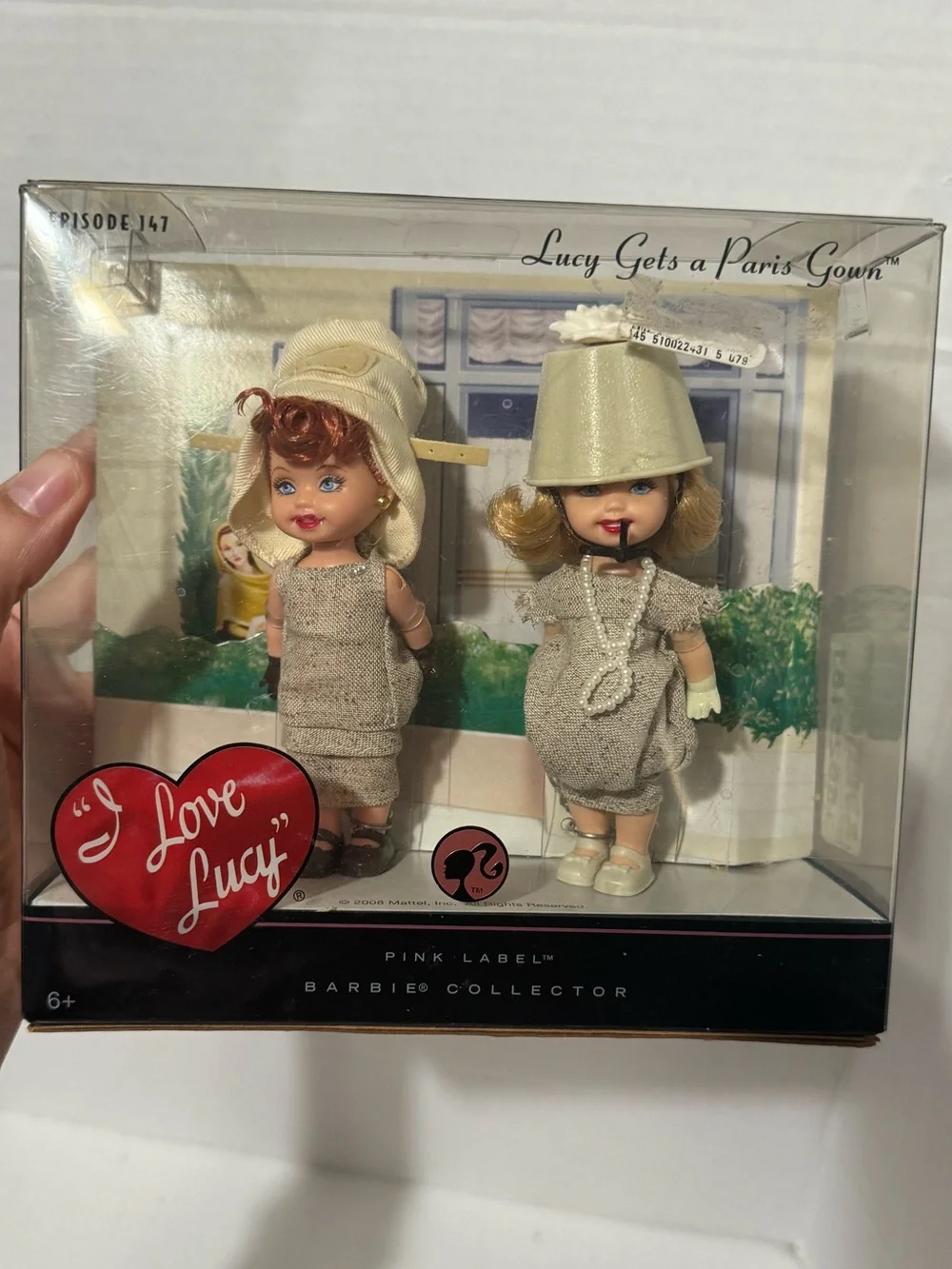 Barbie pink label